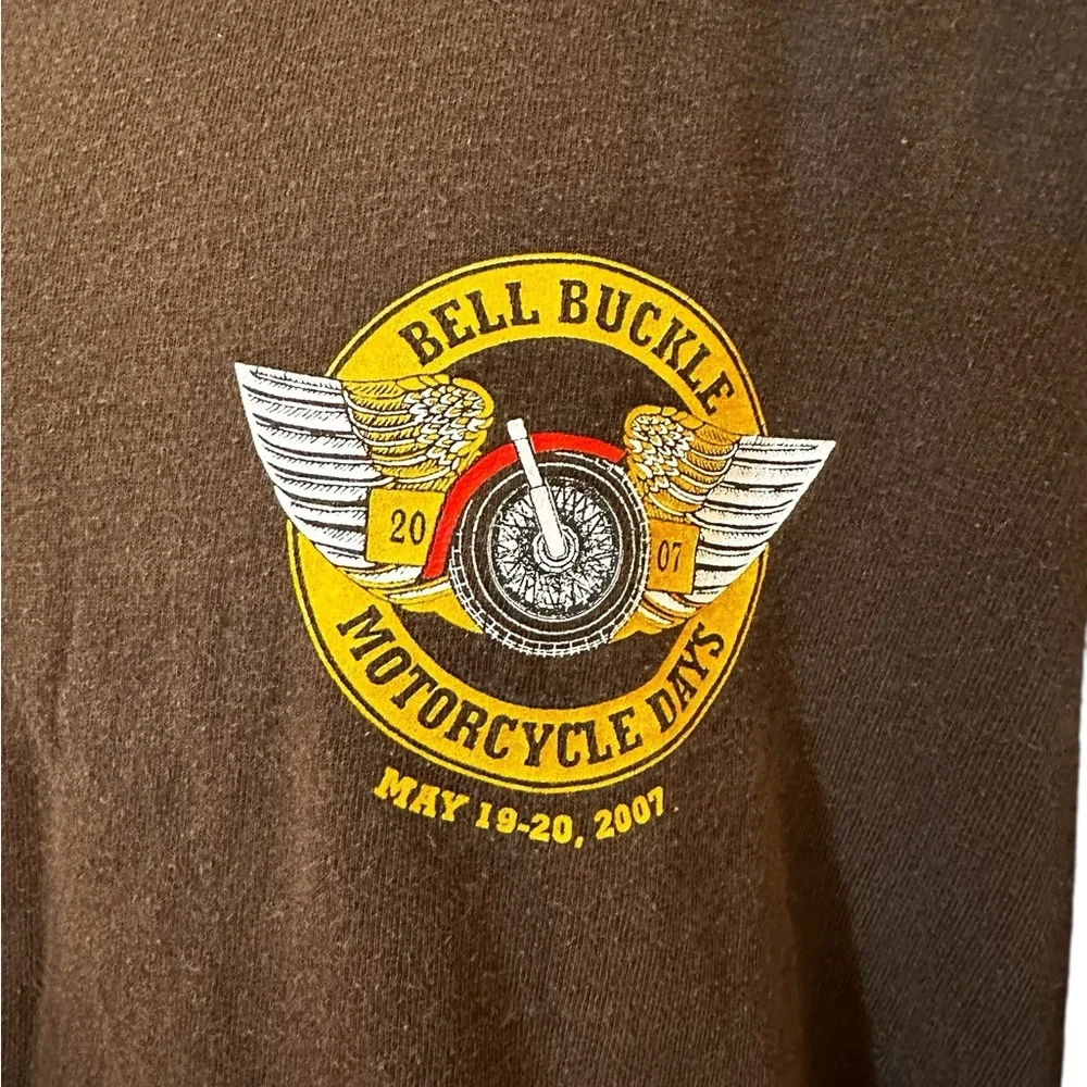 Harley Davidson Bell Buckle‎ Motorcycle Days T-shirt